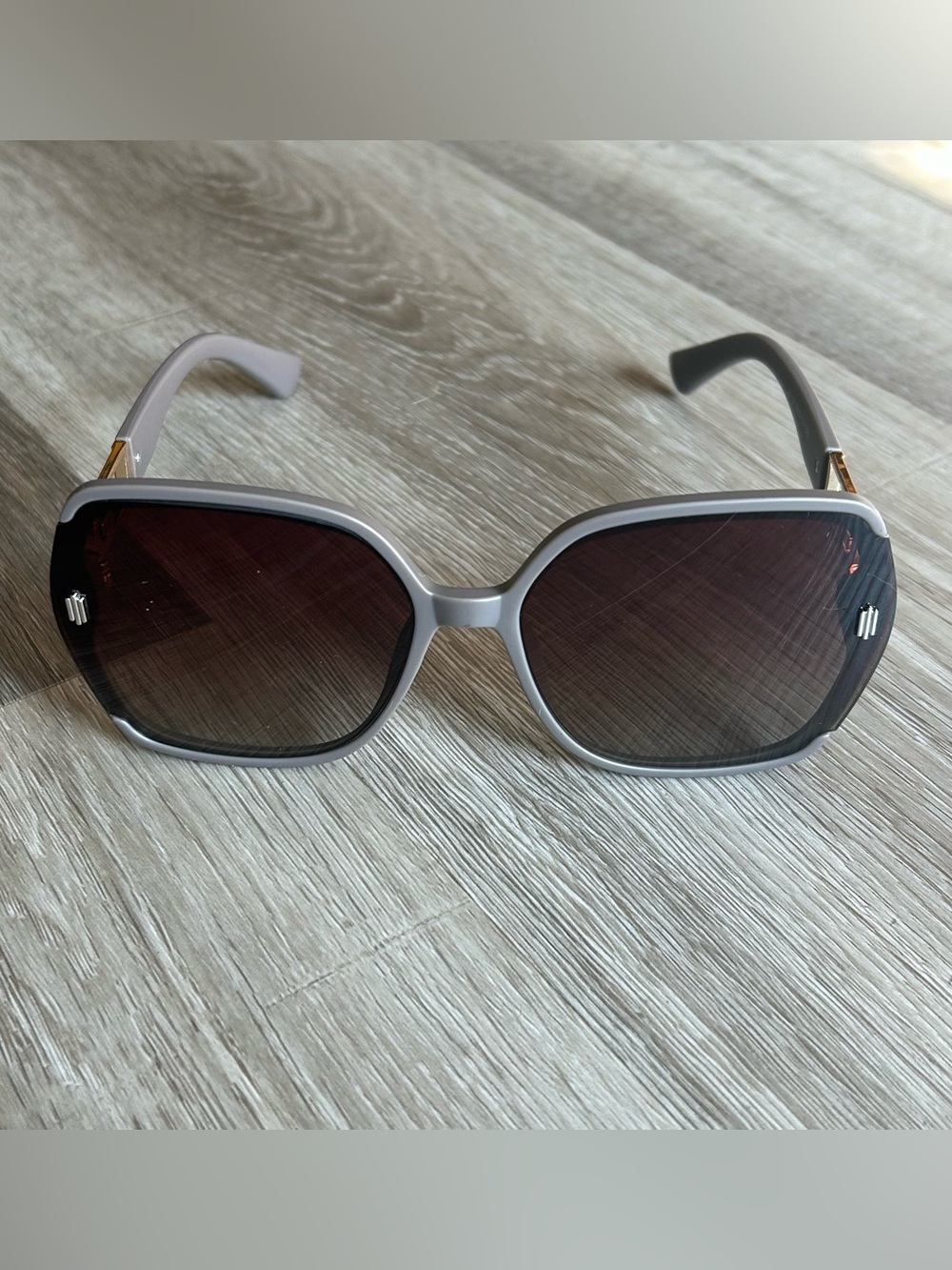 💗5 FOR $25💗Oversized Gray Square Sunglasses Y2K Retro Sunnies